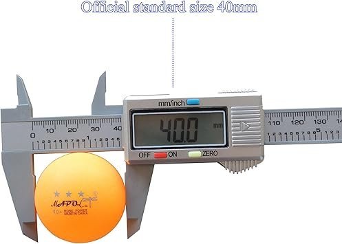 61XgdRSiyeL._AC_SY355_.jpg MAPOL 100 Counts 3Star Orange Practice Ping Pong Balls Advanced Table Tennis Balls