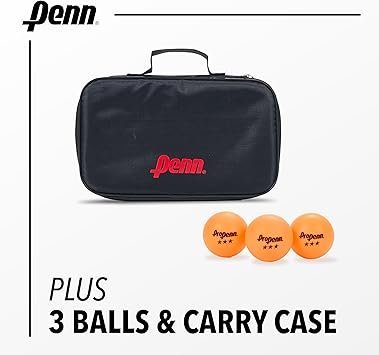 81vJuRKlmrL._AC_SY355_.jpg Penn 2Player Table Tennis Paddle Set Includes Two 3.0 Paddles Three 3Star ping Pong Balls and Storage Pouch