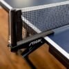 9123rhepYL._AC_SX425_.jpg STIGA Premium Clipper 72 Regulation Table Tennis Net and Post Sets Easy Set Up and Spring Activated Clip ping Pong net Set